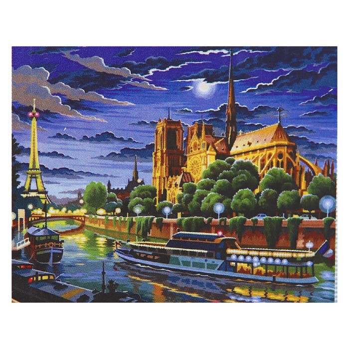 Картина стразами "Париж"