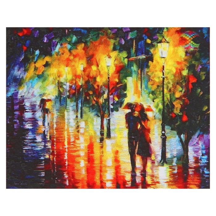 Картина стразами "Парочки" Леонид Афремов"