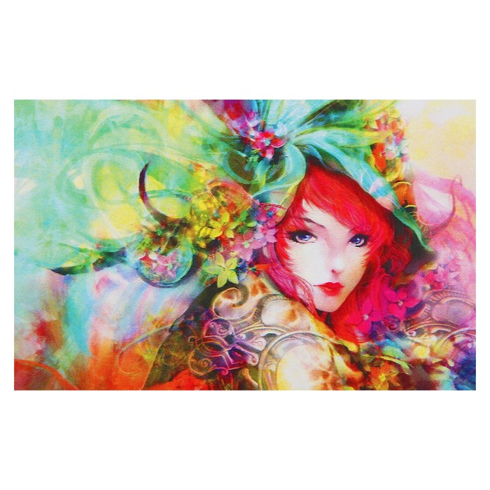 Картина стразами "Девушка в шляпе"