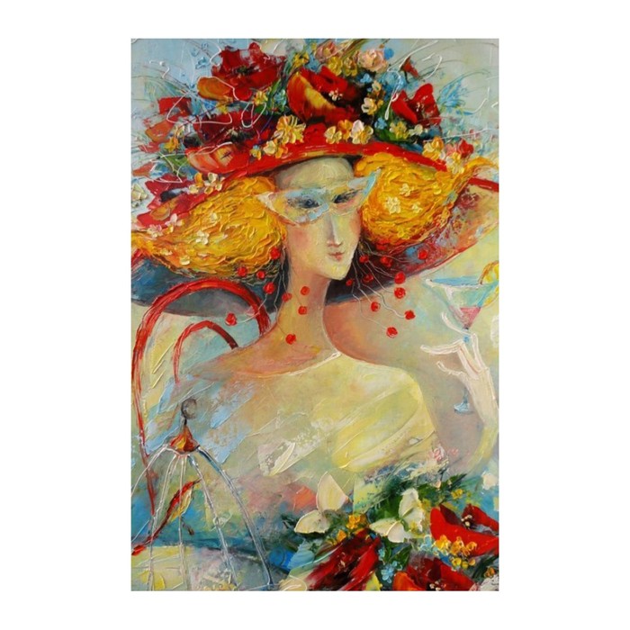 Картина стразами "Хрустальные чувства, Моисеева Лиана"