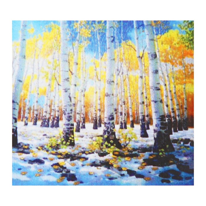 Картина стразами "Зимний пейзаж" Сергей Пузырченко"