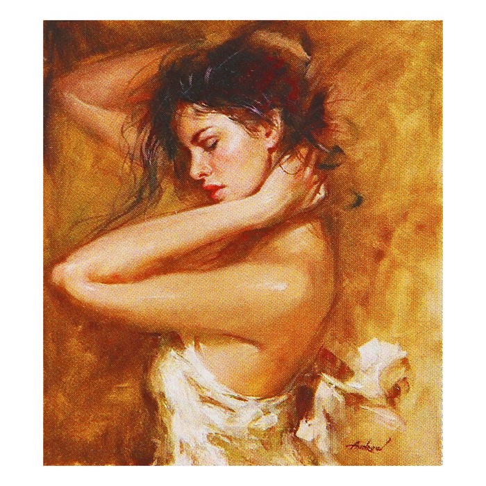 Картина стразами "Страстная девушка"