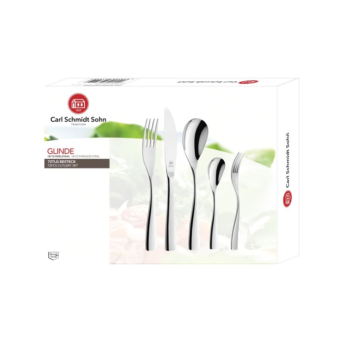 Набор столовых приборов CSS GLINDE, 72 предмета