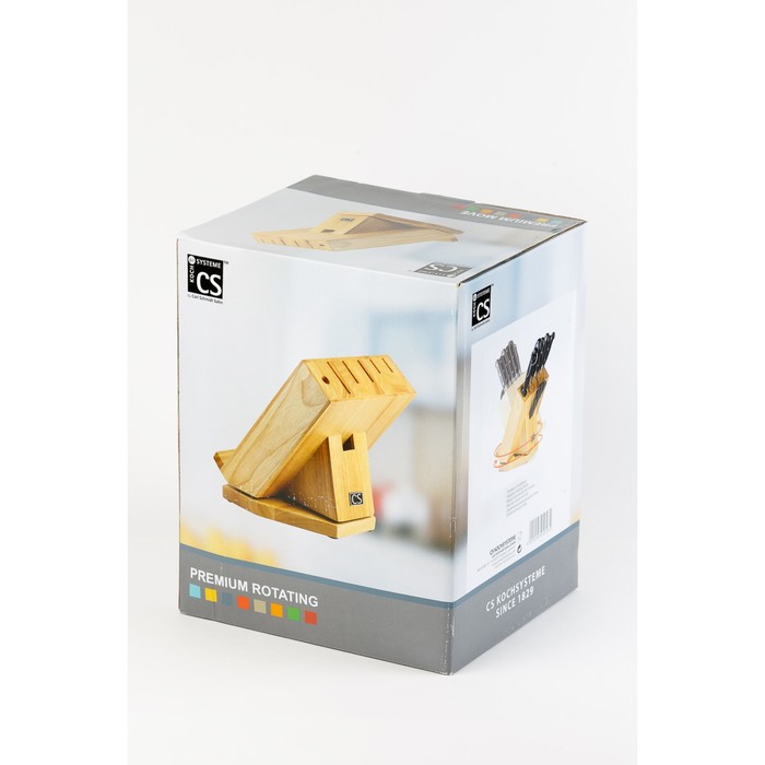 Подставка для ножей CS PREMIUM, вращающаяся