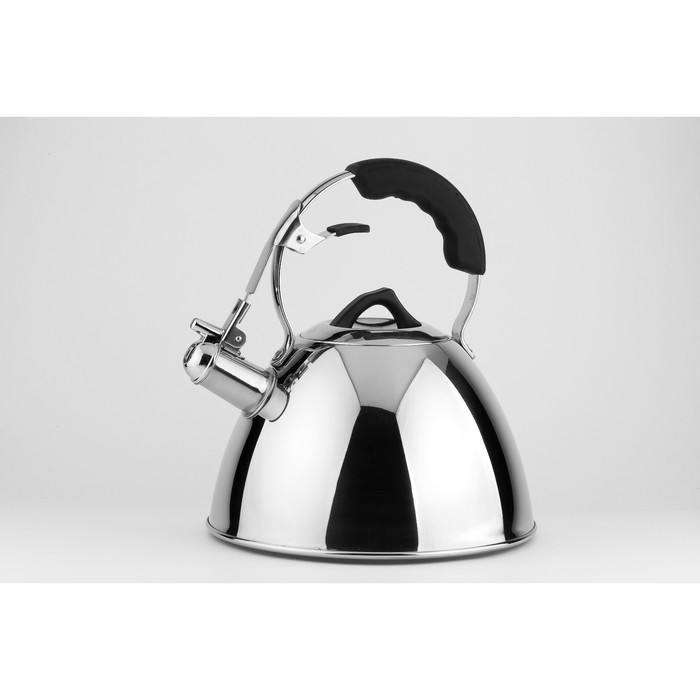 Чайник CSS AQUATIC, серый металлик, 3 л