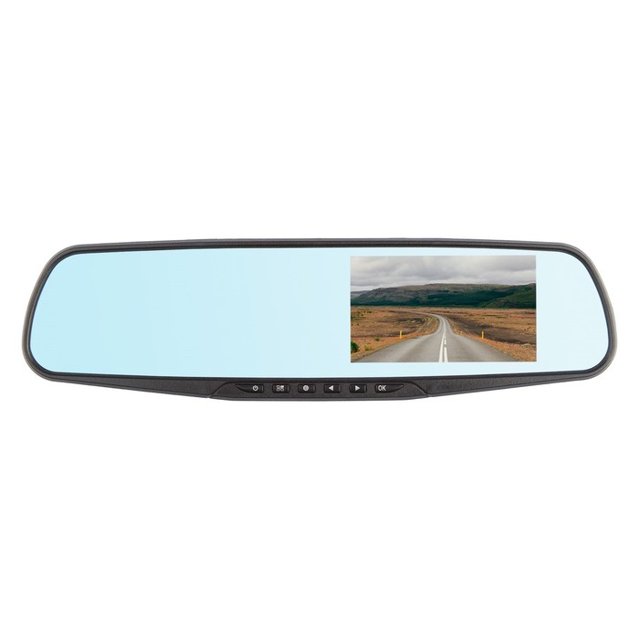 Видеорегистратор Dunobil Spiegel Solo зеркало, 4.3", обзор 120°, 1920x1080