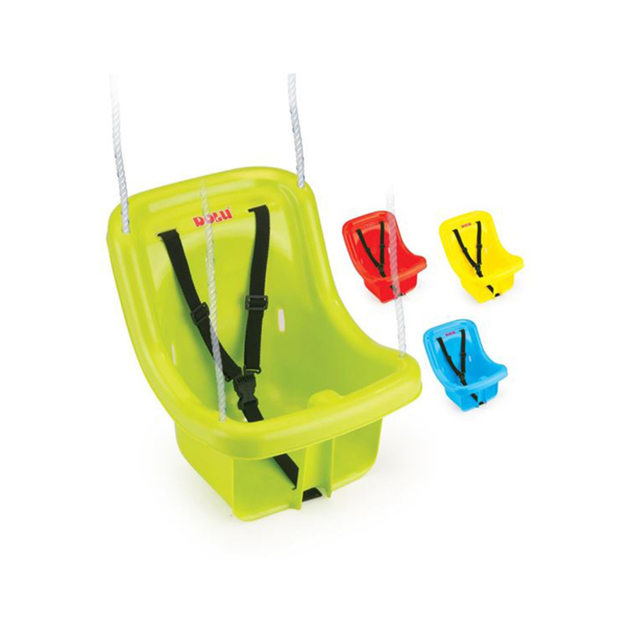 Подвесная качелька с защитным креплением и ремнем
