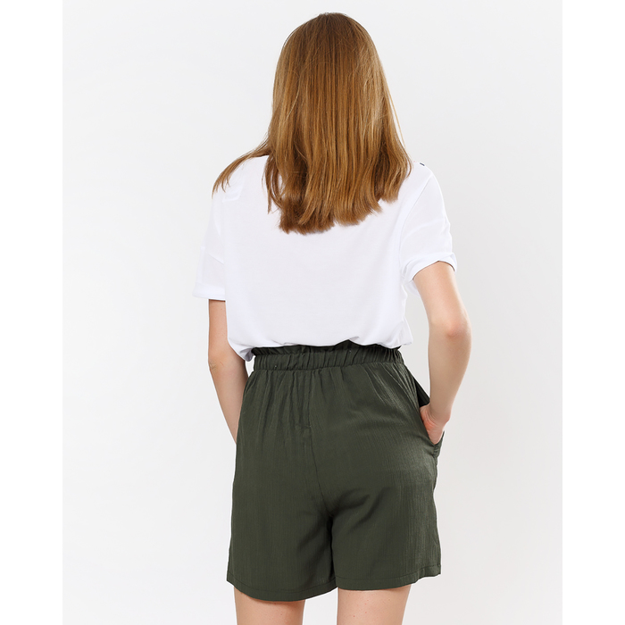 Шорты женские 2945-9 (132242) цвет хаки, р-р 46 (M)