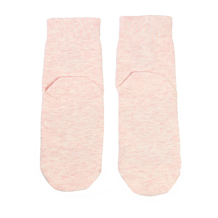Носки детские, цвет розовый меланж, размер 14