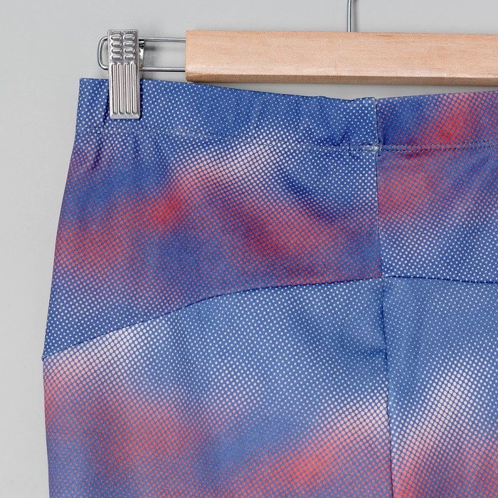 Легинсы женские 3084Н-2 (342244) цвет синий камуфляж, р-р 50 (XL), рост 158-164