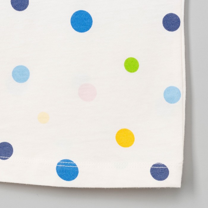 Сорочка женская 2683-0 (572322) цвет горохи на молочном, р-р 42 (XS)