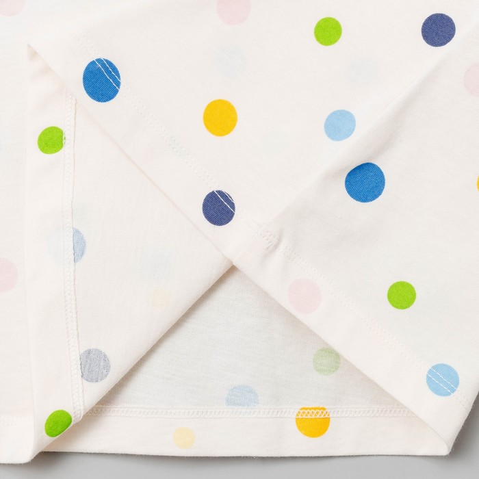 Сорочка женская 2683-0 (572322) цвет горохи на молочном, р-р 52 (XXL)