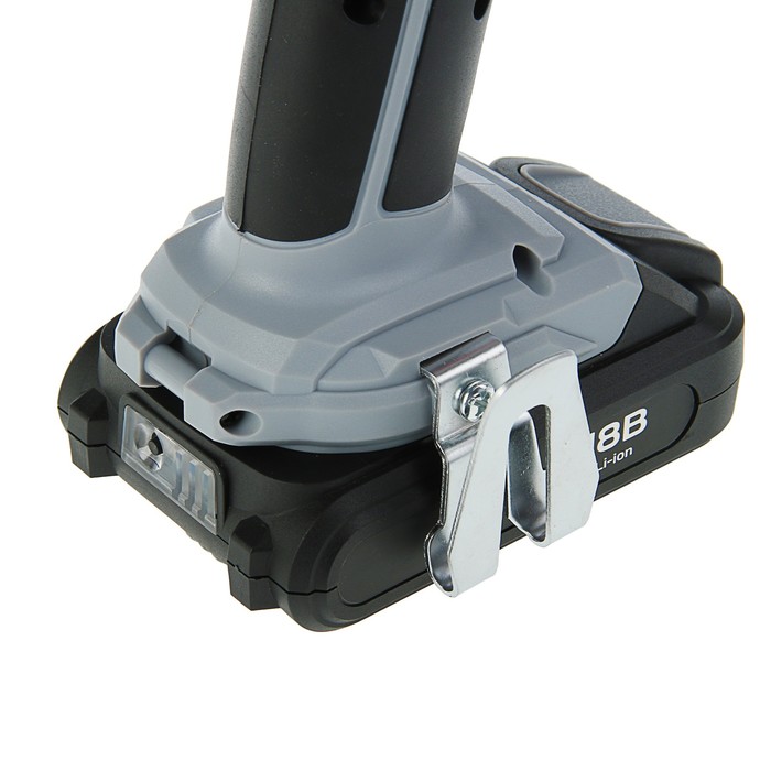 Дрель-шуруповерт "Ставр" ДА-18/2ЛМ, 18 В, 0-350/0-1250 об/мин, 33/19 Нм, аккумуляторная