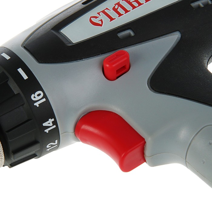 Дрель-шуруповерт "Ставр" ДА-18/2М, 18 В, 0-350/0-1250 об/мин, 25/14 Нм, аккумуляторная