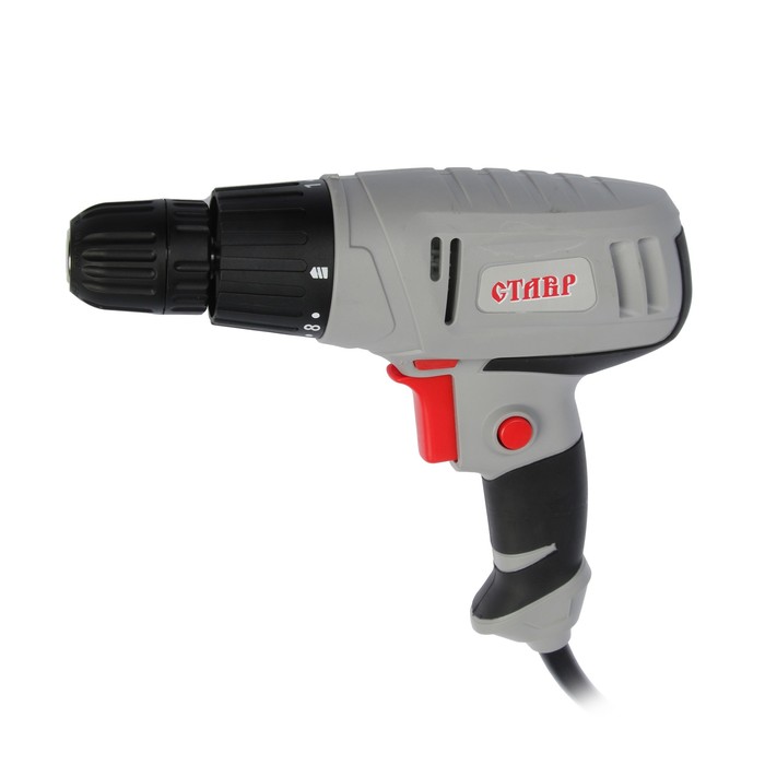 Дрель-шуруповерт "Ставр" ДШС-10/300, 300 Вт, 0-750 об/мин, 14 Нм, патрон 0.8-10 мм, сетевая