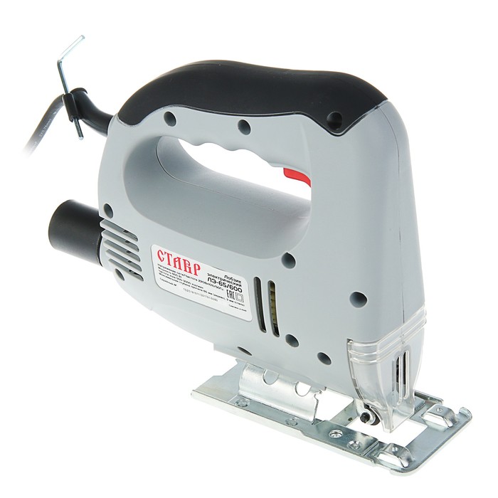 Лобзик электрический "Ставр" ЛЭ-65/600, 600 Вт, 500-3000 ходов/мин, маятниковый ход