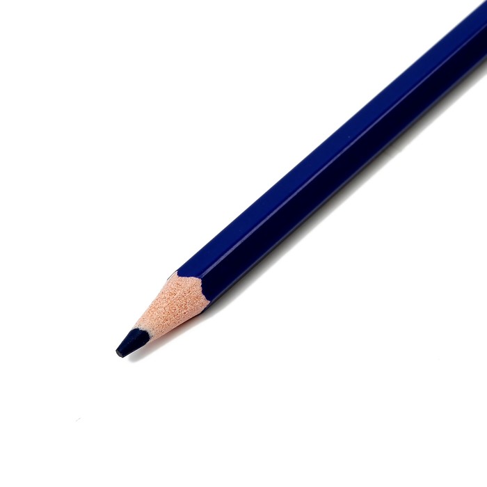 Карандаши 06цв Сова пластиковые заточенные граненные в картонной коробке