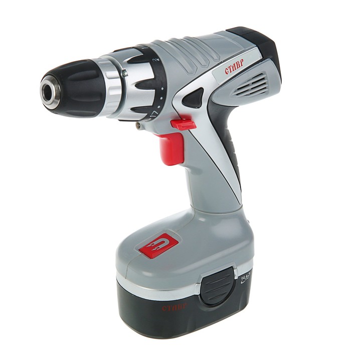 Дрель-шуруповерт "Ставр" ДА-14,4, 14.4 В, 0-550 оборотов, 14 Нм, аккумуляторная