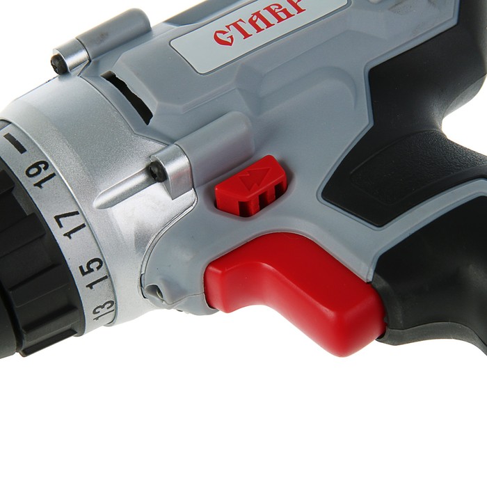 Дрель-шуруповерт "Ставр" ДА-14,4/2ЛМ, 14.4 В, 0-350/ 0-1250 об/мин, 27/15 Нм, аккумуляторная 36019