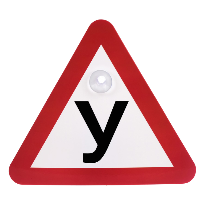 Знак на авто "У"