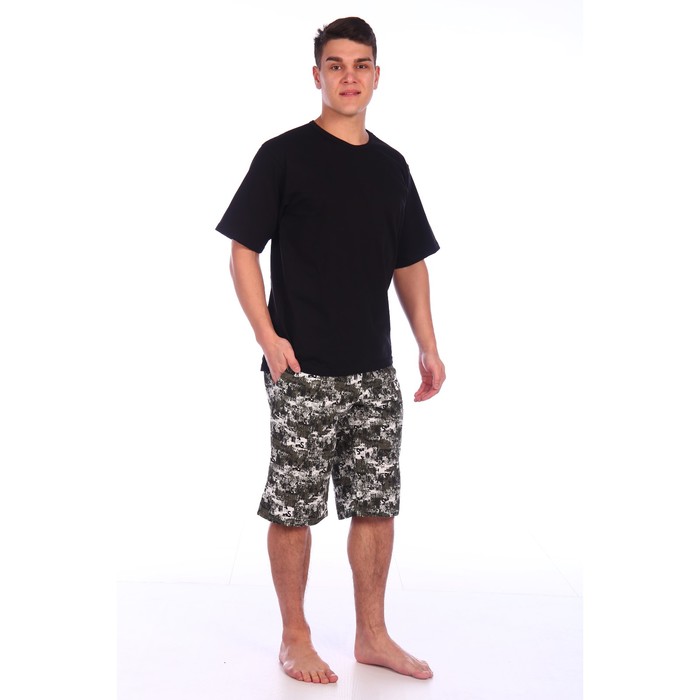 Футболка мужская ФК ФК106 Г цвет МИКС, р-р 48