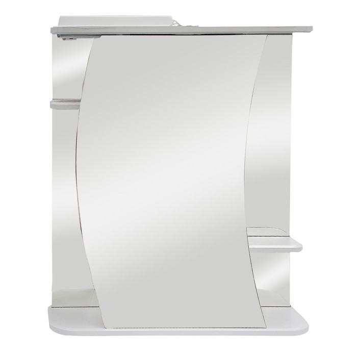 Зеркало-шкаф "Линда, светильник" 55 левое