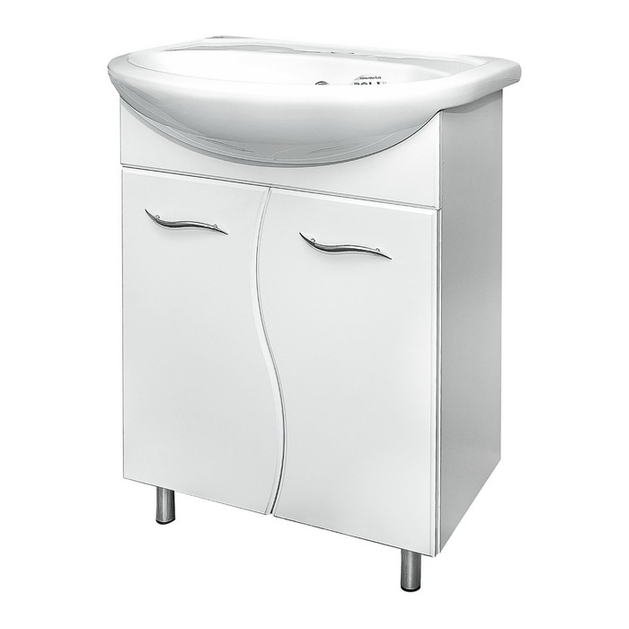 Тумба "Стиль волна" под умывальник "Уют"55