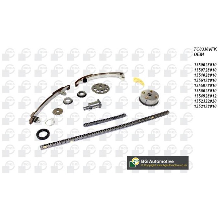 Цепь ГРМ, комплект BGA TC0330VFK