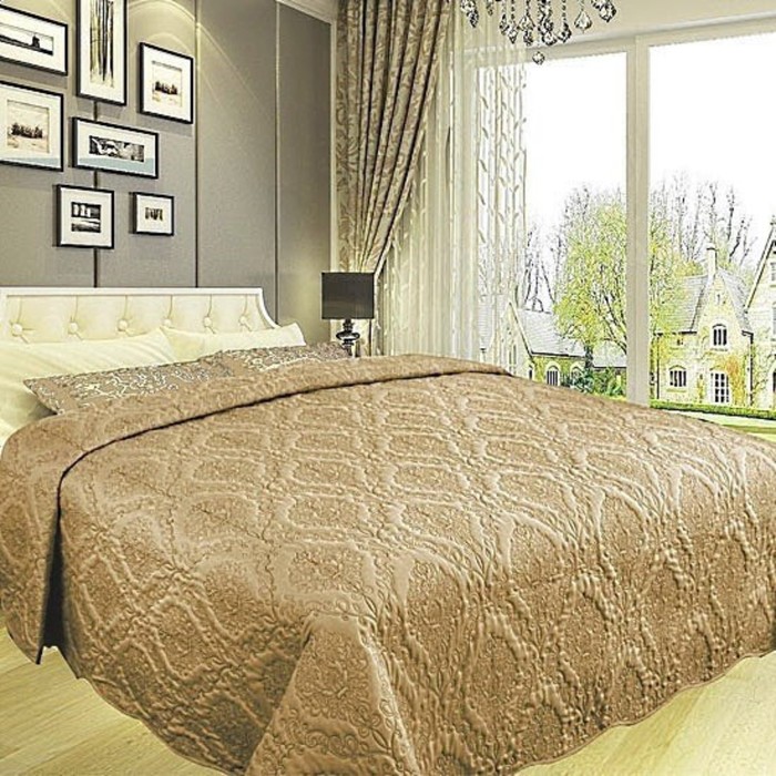 Покрывало, размер 230х250 см, сатин 38-6-230