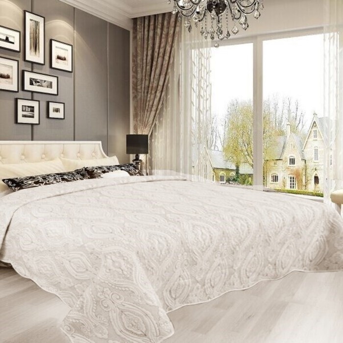 Покрывало, размер 230х250 см, сатин 39-1-230