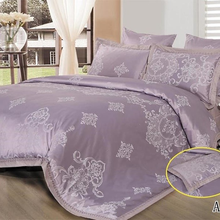 КПБ 2 сп.. 220х240 см, 175х215 см, 50х70 см, 70х70 см по 2 шт., сатин AC-143-2