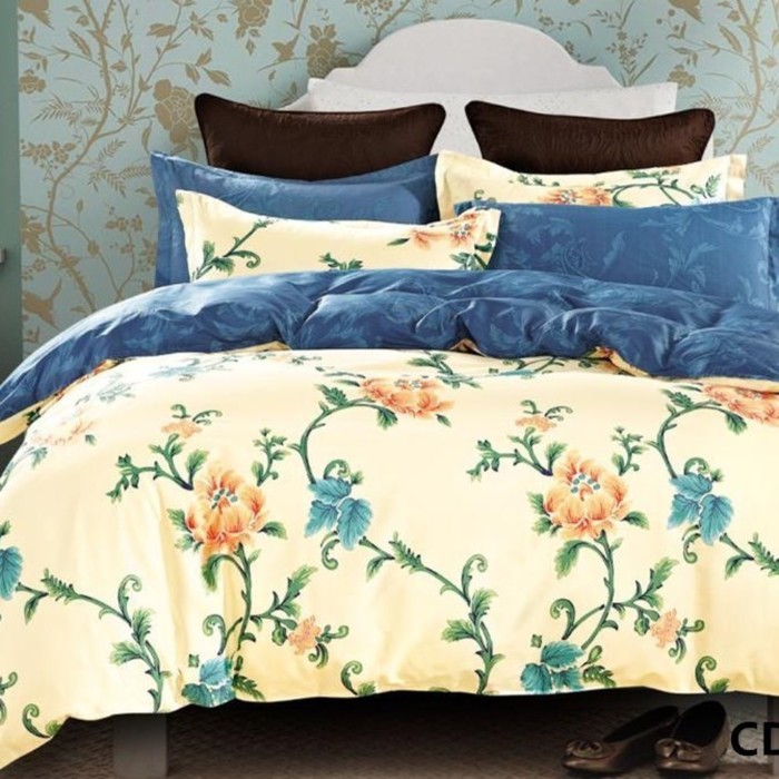 КПБ евро, 230х250 см, 200х220 см, 50х70 см, 70х70 см по 2 шт., сатин CD-246-3