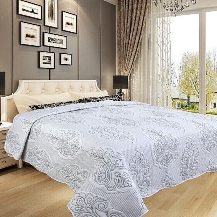 Покрывало, размер 230х250 см, сатин 35-5-230