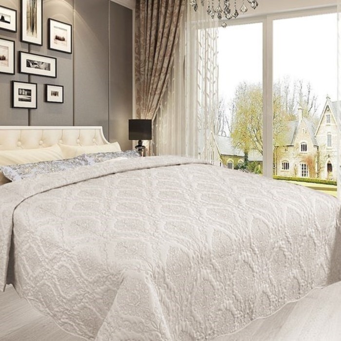 Покрывало, размер 230х250 см, сатин 38-1-230