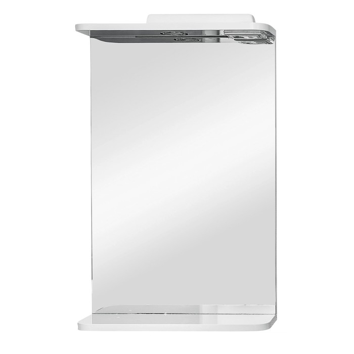 Зеркало-шкаф "Сити, светильник" 46