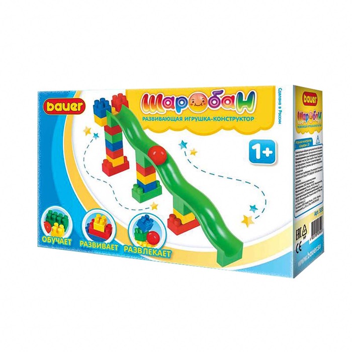 Конструктор "Шаробан 4", 19 деталей