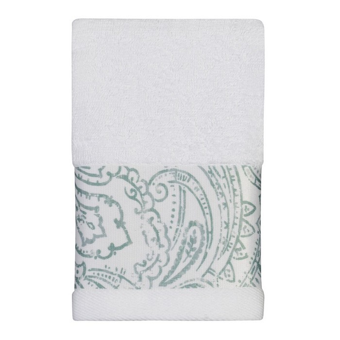 Полотенце Creative Bath Beaumont, размер 27х42 см, белый, махра