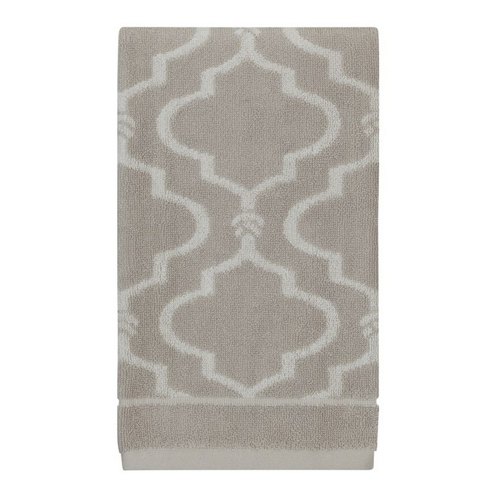 Полотенце Creative Bath Chainlink, размер 41х66 см, бежевый, махра
