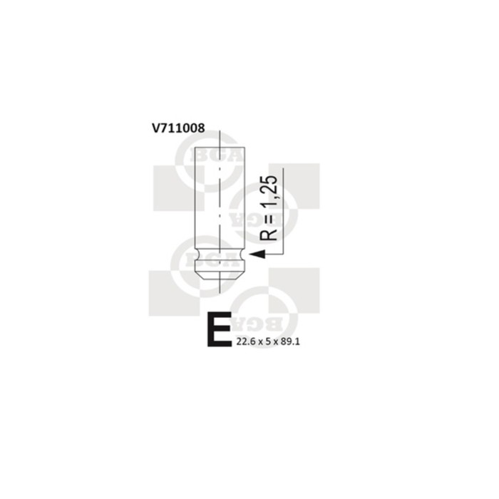 Клапан контроля масла BGA V711008