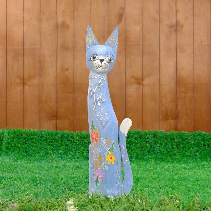 Сувенир дерево "Кошка" 60х6х16 см