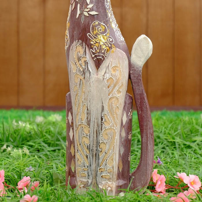 Сувенир дерево "Кошка" 60х6х16 см