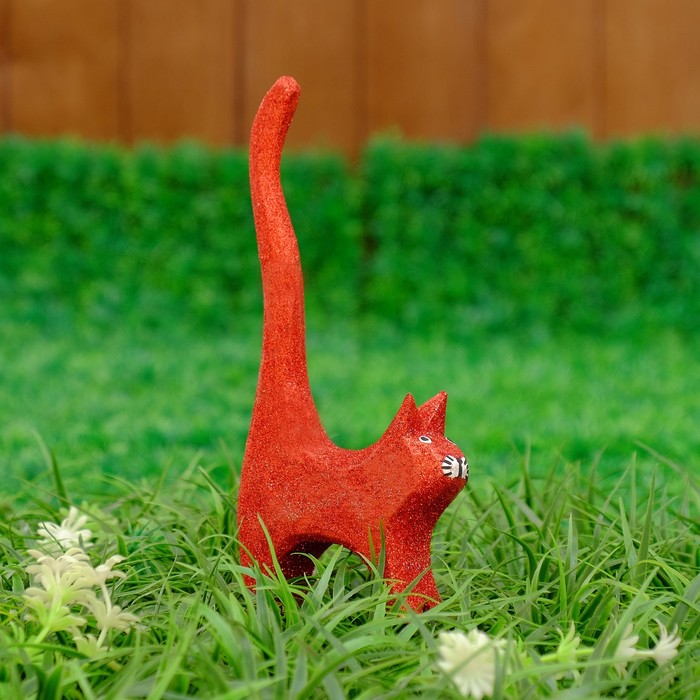 Сувенирный набор дерево "Кошки" 9х10х19,5 см МИКС