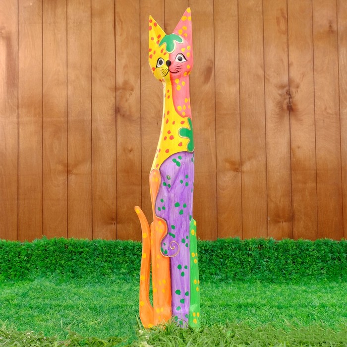 Сувенир дерево "Кошка" 17х7х80 см