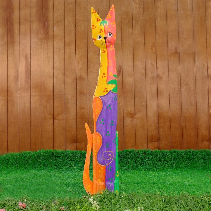 Сувенир дерево "Кошка" 17х7х100 см