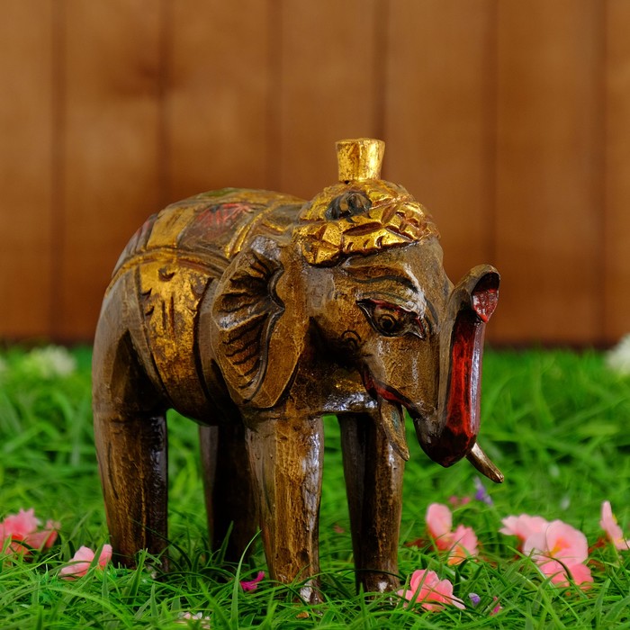 Сувенир дерево "Слоник" 28х11х25 см