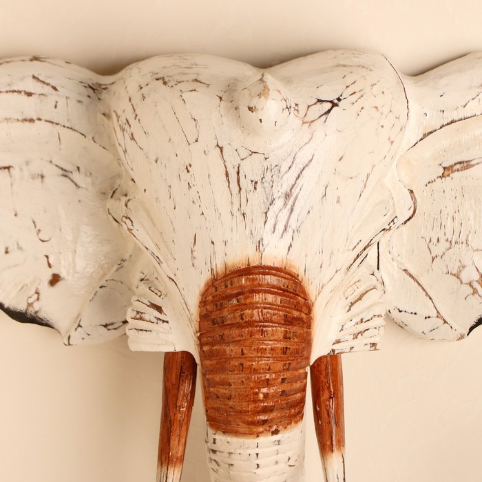 Сувенир дерево "Голова Слона" 35х10х30 см