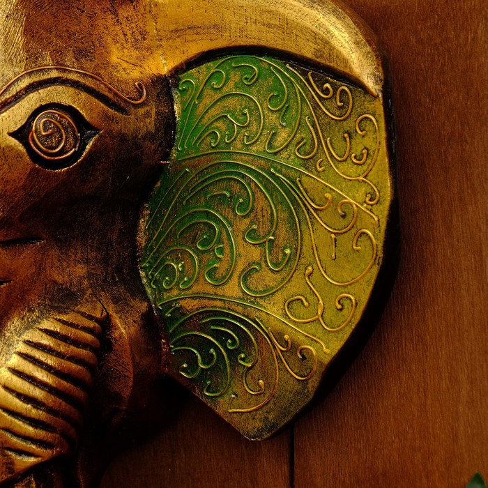 Сувенир дерево "Голова Слона" 37х12х40 см