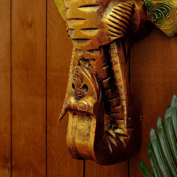 Сувенир дерево "Голова Слона" 37х12х40 см