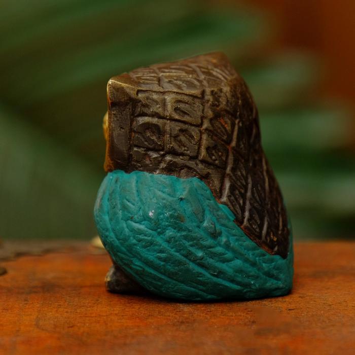 Сувенир бронза "Сова" 4х4х4,5 см