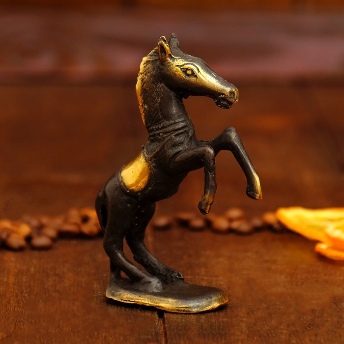 Сувенир бронза "Лошадка" 8х3,5х10 см
